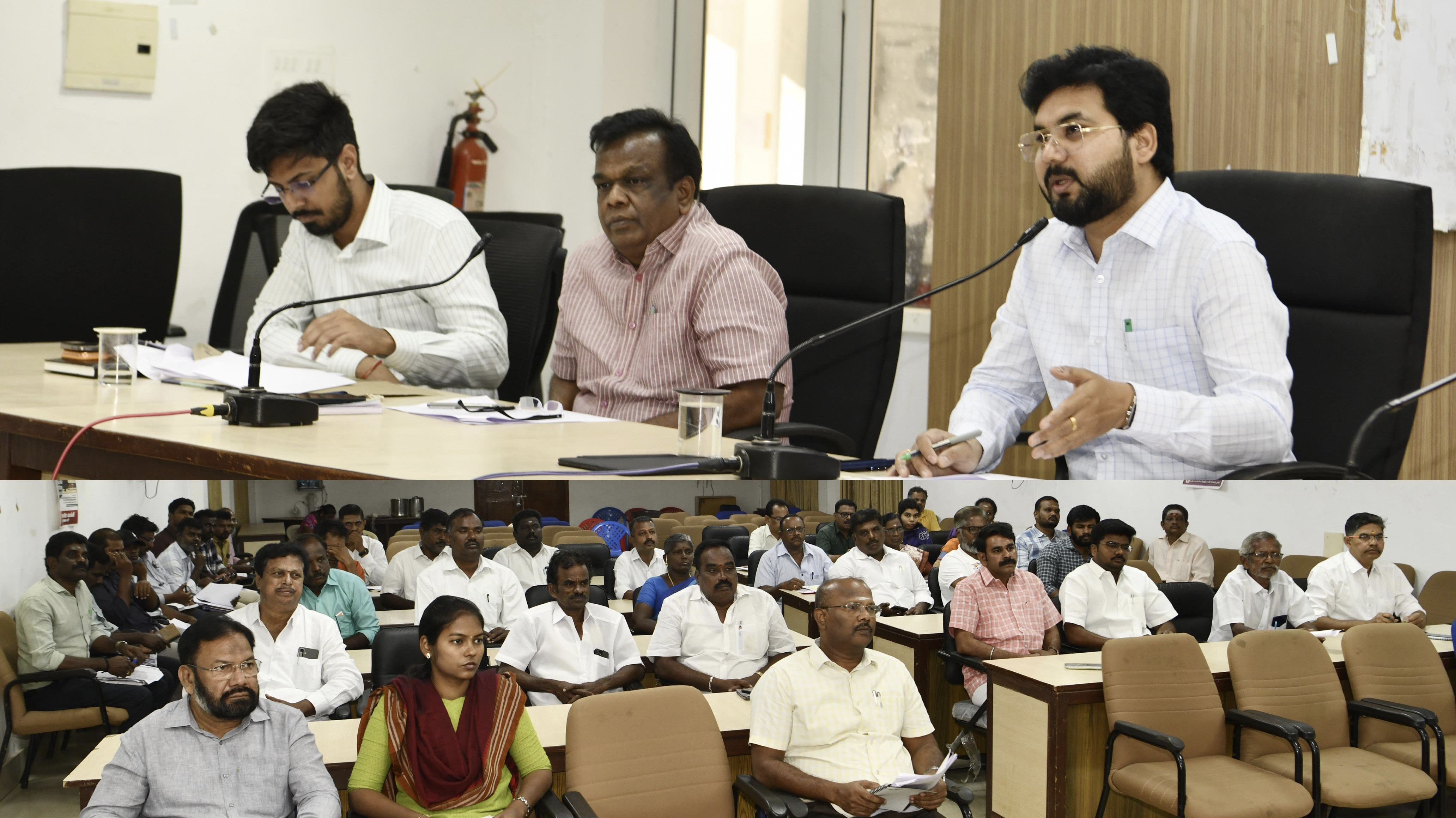 துணை வாக்குச்சாவடி மையம் அமைப்பது குறித்து ஆலோசனை கூட்டம்....!!