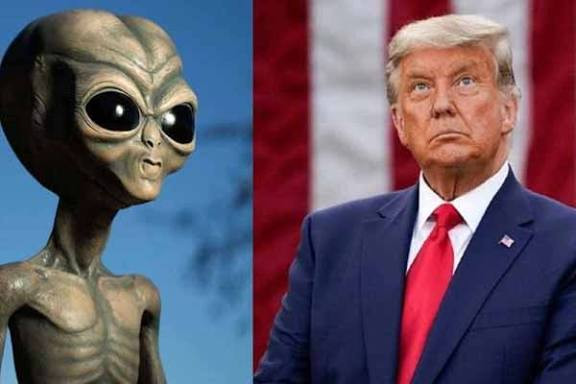 அதிர்ச்சியில் உலக நாடுகள்...! ஏலியன்கள்...! ட்ரம்ப் அதிரடி உத்தரவு..!