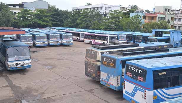 போக்குவரத்துக்கழகம் திடீர் போராட்டம்...! அவதிப்படும் மக்கள்...!