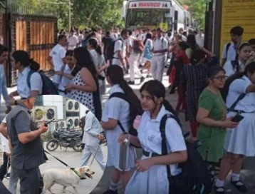 நாடாளுமன்றம், பள்ளிகளுக்கு  வெடிகுண்டு மிரட்டல்  - தித்  ....  திக்.... நொடிகள் -  பரபரப்பு ! 