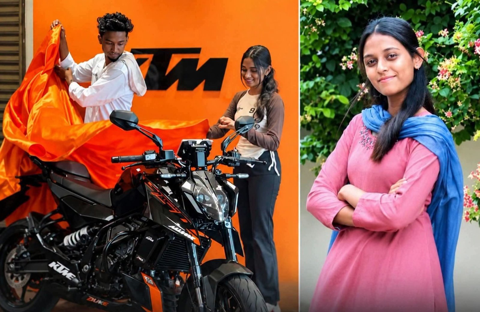 கண்ணை மூடிய காதல் - காதலனுக்கு பைக் !  திருட்டு வழக்கில் காதலியை தட்டி தூக்கிய போலீஸ் !!