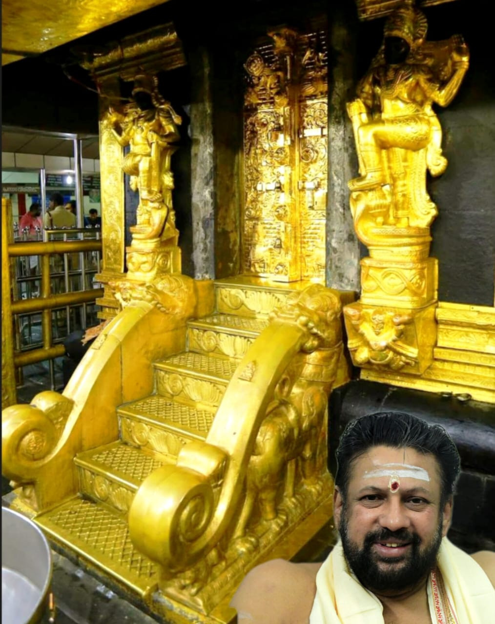 சபரிமலை தங்க விவகாரம்  - தந்திரியிடம் தீவிர விசாரணை  ;