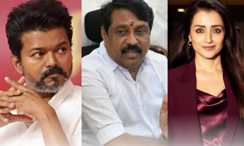 விவாத பொருளாக்க வேண்டாம்  - நடிகை த்ரிஷா கண்டனம்   !    வருத்தம் தெரிவித்த  நைனார் நாகேந்திரன்  !!