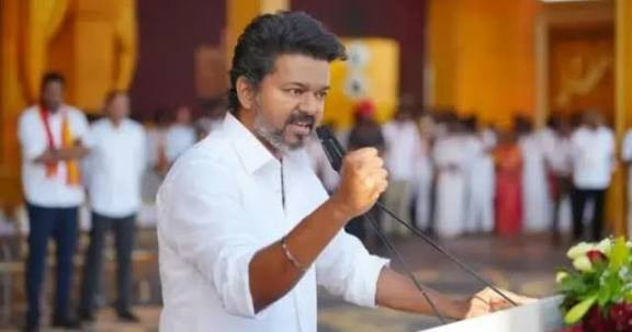 ஆட்சியில் பங்கு கேட்டால் ஸ்டாலின் சார் பதறுகிறார்...! தவெக விஜய் விமர்சனம்...! 