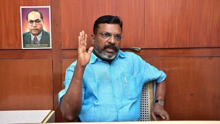 புதுக்கோட்டை விவகாரம்...! திருமாவளவன் மீது புகார்...!