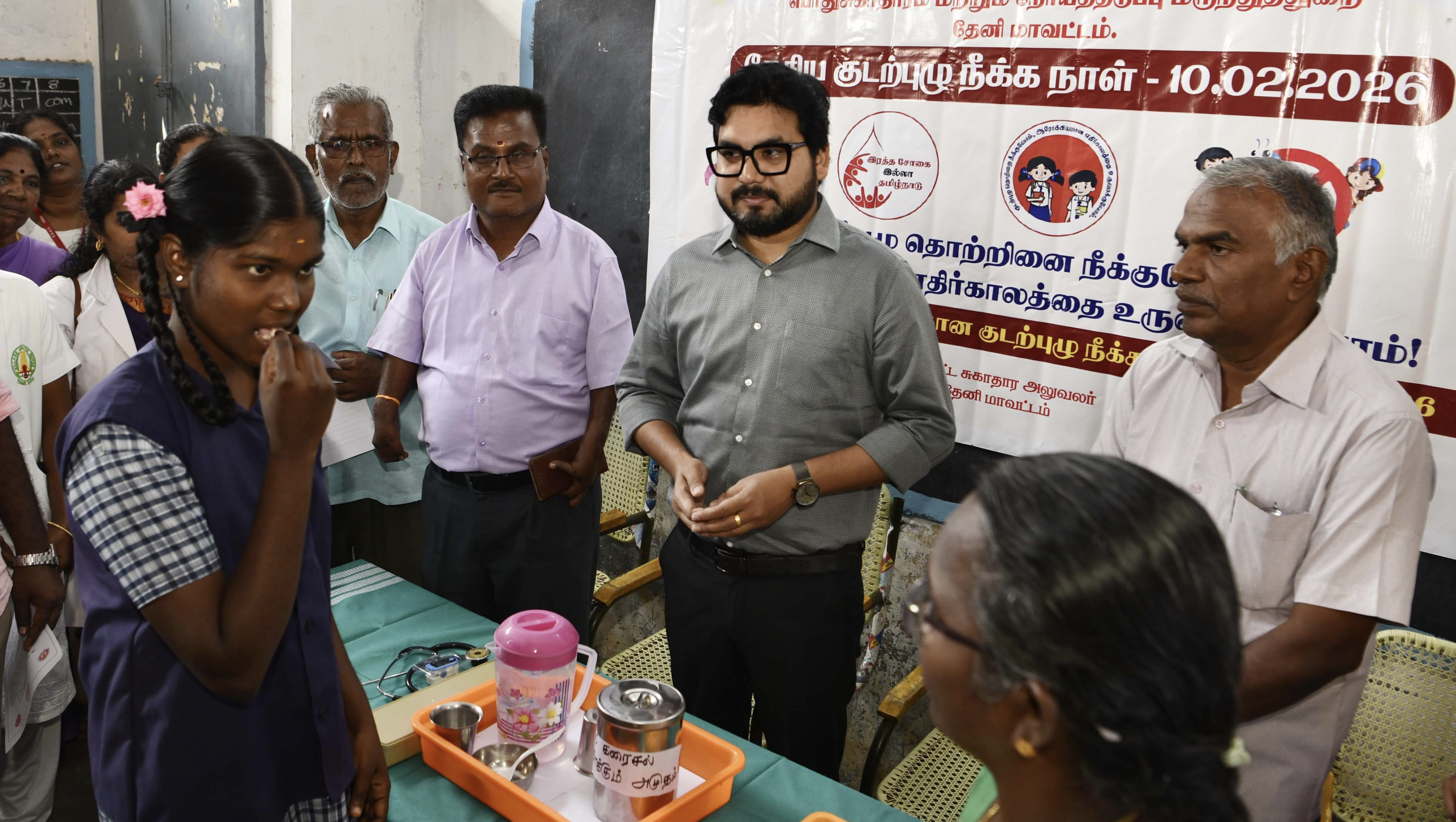 தேசிய குடற்புண் நீக்க உறுதிமொழி ஏற்பு......!!!!